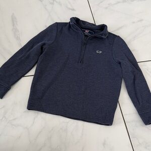 Vineyard Vines Dark Blue Half-Zip Sweater